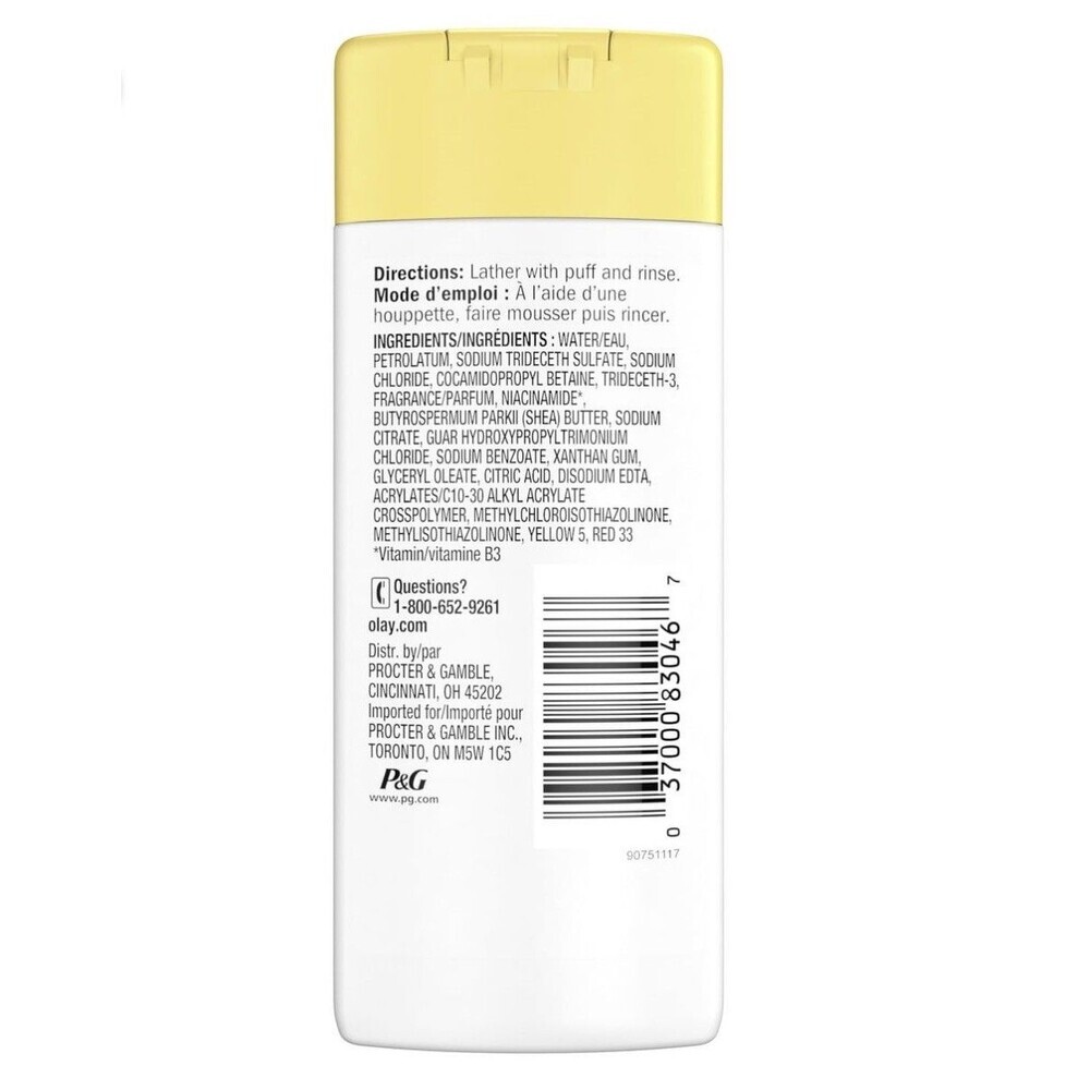 4 Olay Ultra Moisture Body Wash with Shea Butter, All Skin Types Travel Size 3oz - Picture 6 of 6